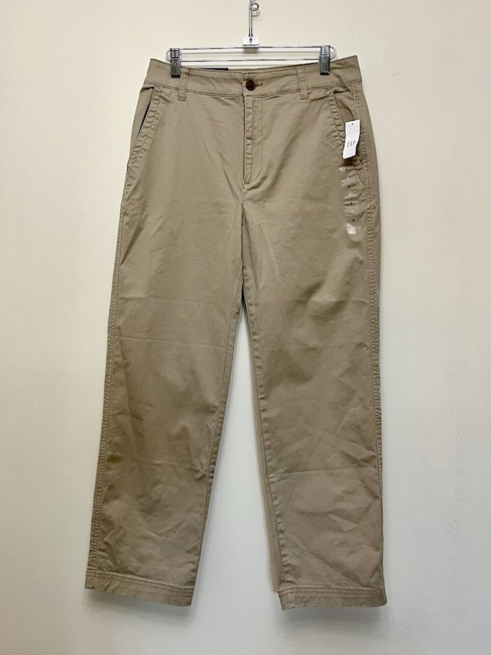 NWT GAP Factory High Rise Girlfriend Khaki, Size 6